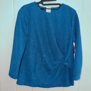 Simply Styled Teal Long Sleeve Top
